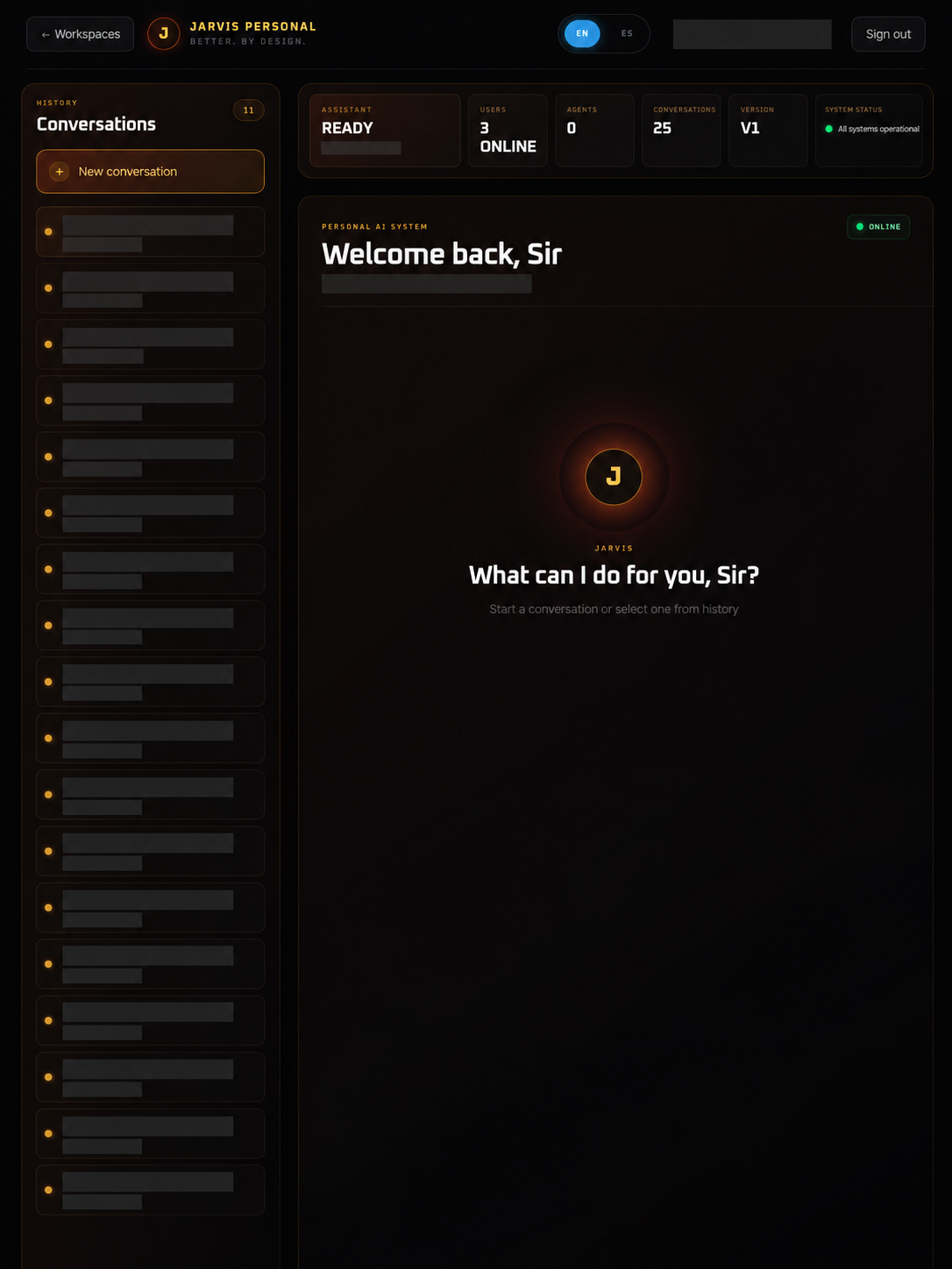 Jarvis Personal AI Assistant