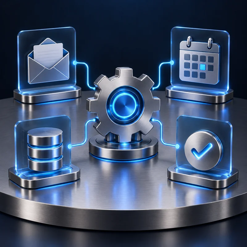 Connected tools for task automation
