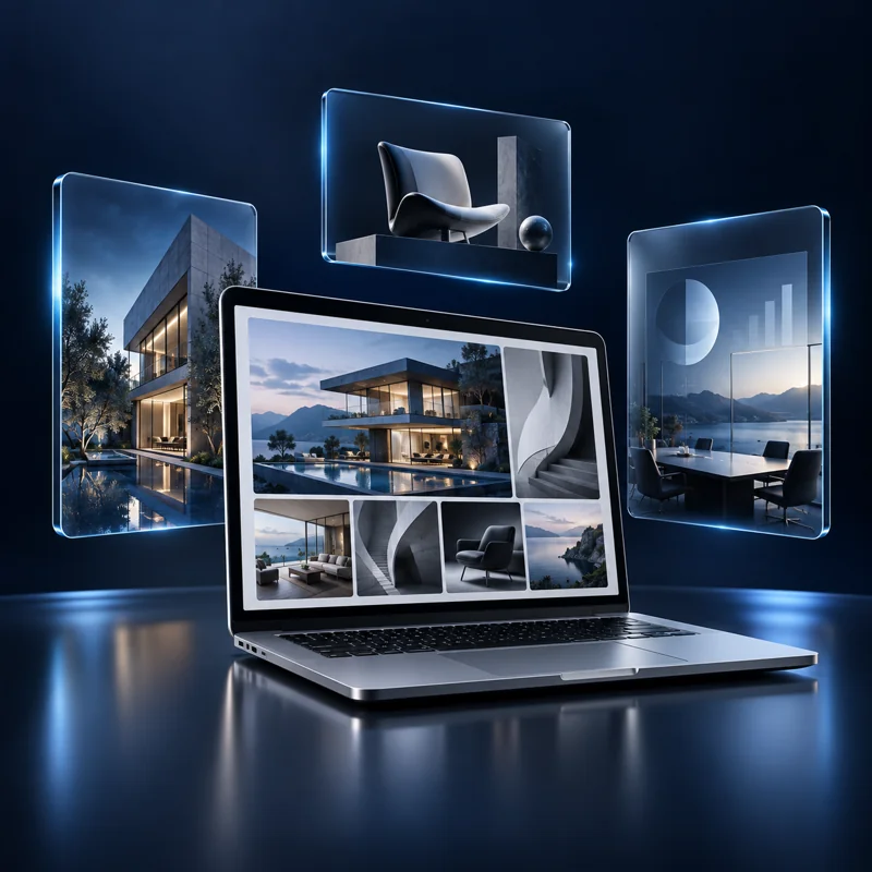 Company project portfolio gallery